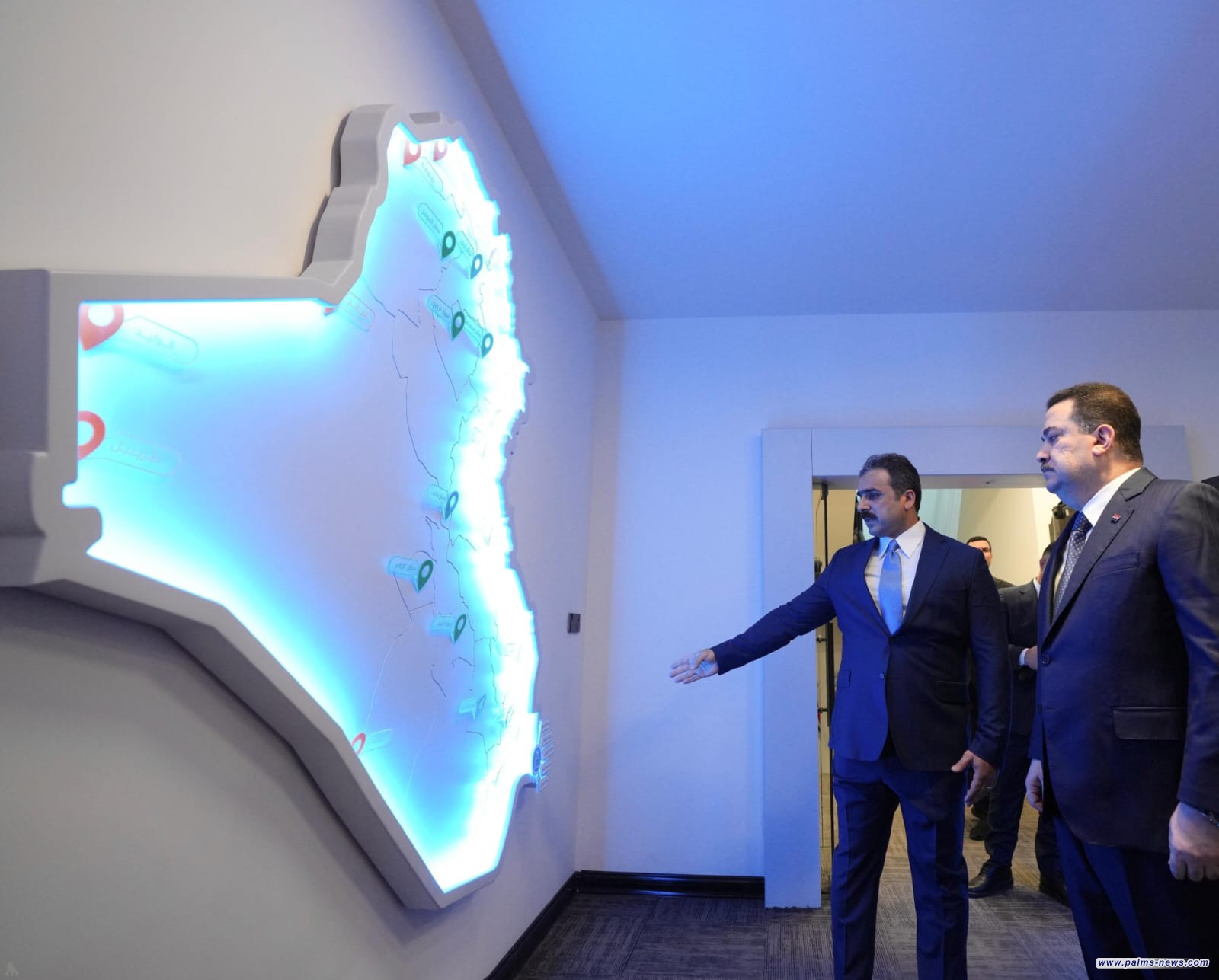 السوداني يجري زيارة إلى مقر هيئة المنافذ الحدودية